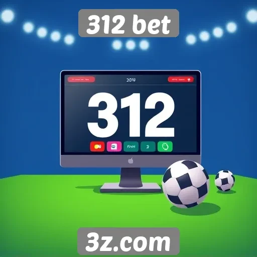 Acessibilidade e interface do site 312 bet