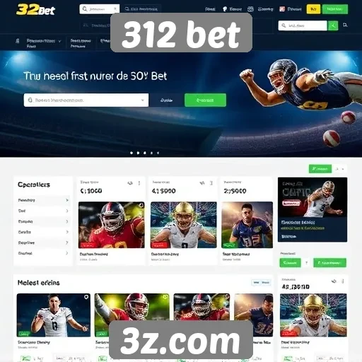 Novas funcionalidades disponíveis no site 312 bet
