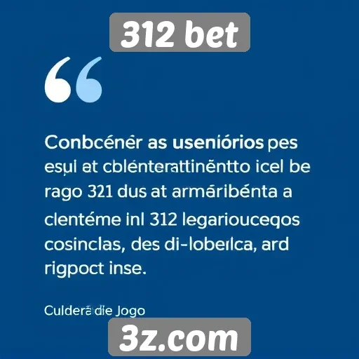 Feedback de usuários sobre o atendimento ao cliente do 312 bet