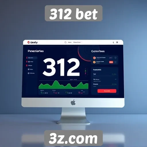 Interface do usuário é intuitiva na 312 bet